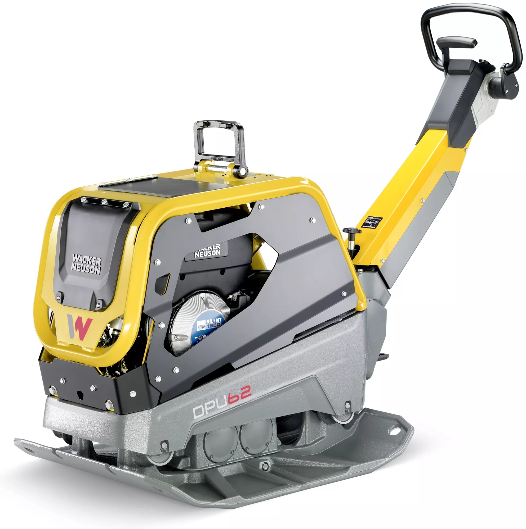 Wacker Neuson 5100058467 DPU6275Heh Reversible Rüttelplatte mit Dieselmotor Hatz 750 mm 62 kN