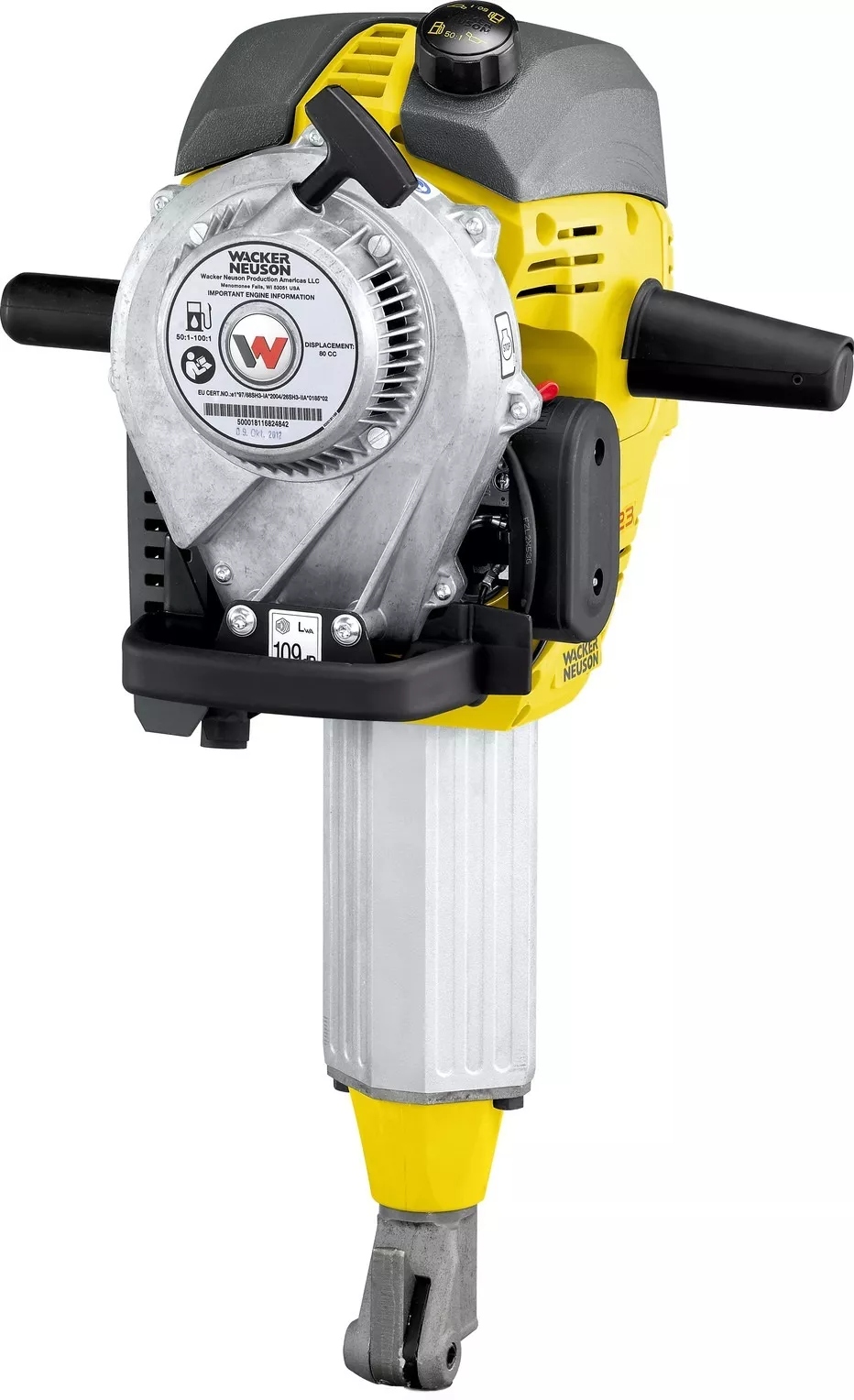 Wacker Neuson 5100047063 BH55 27x80 Benzin-Aufbrechhammer