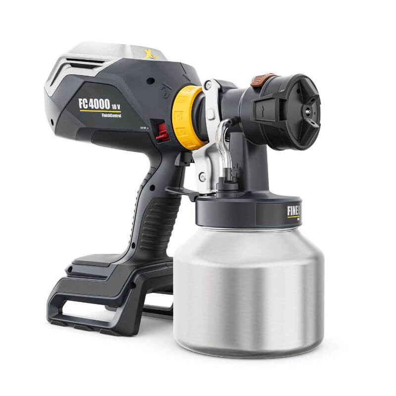 Wagner 2437348 FC 4000 XLVP FineSpray Accu Farbsprühgerät 18V ohne Batterien und Ladegerät