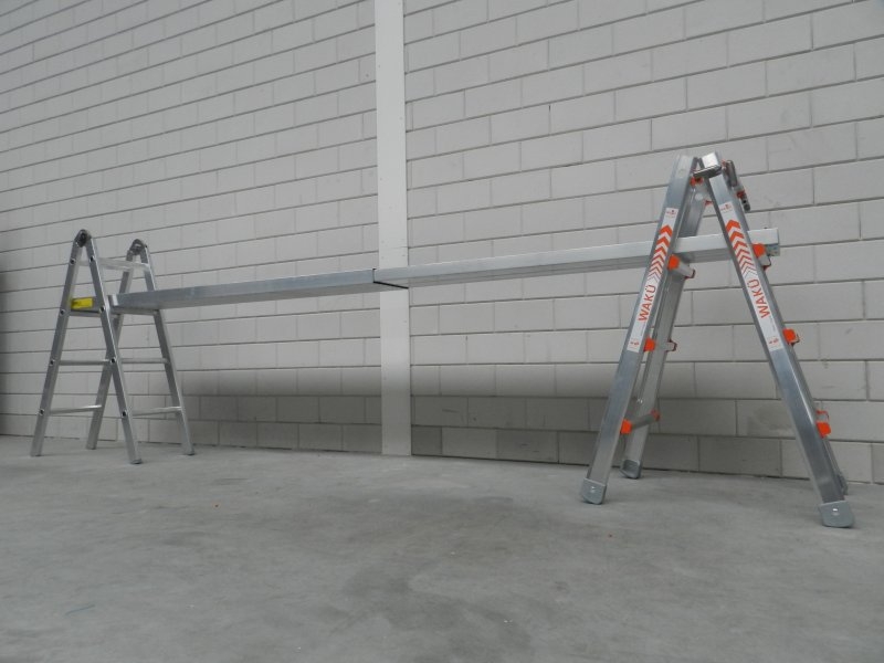 Waku 1413800123 Teleskop-Arbeitsbrücke