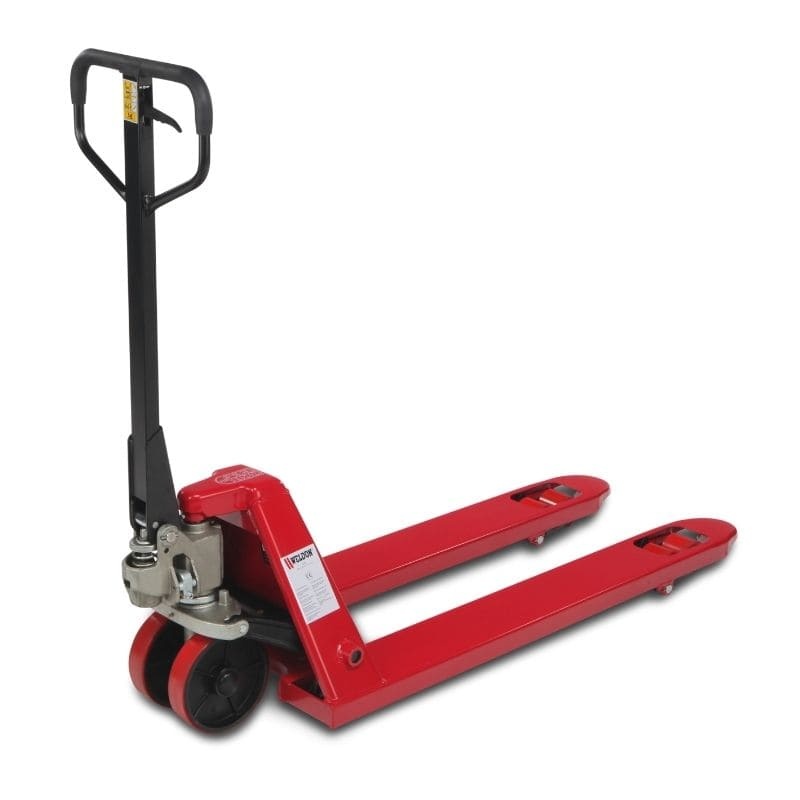 Weldon QPE-Q QUALITY Serie Quicklift Gabelhubwagen 2500kg PU Lenkräder Gabelzinken einzeln Poly 1150x540mm
