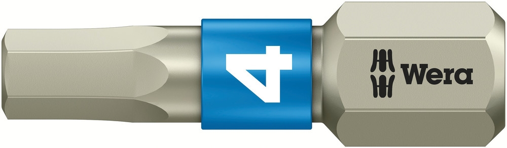 Wera 05071074001 3840/1 TS Bits, Edelstahl, 4 x 25 mm