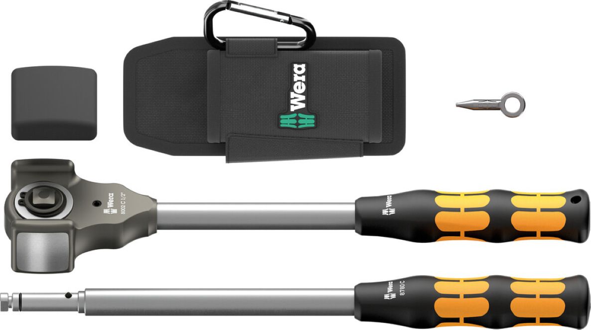 Wera 05133862001 8002 C Koloss All Inclusive Set mit ½"-Antrieb