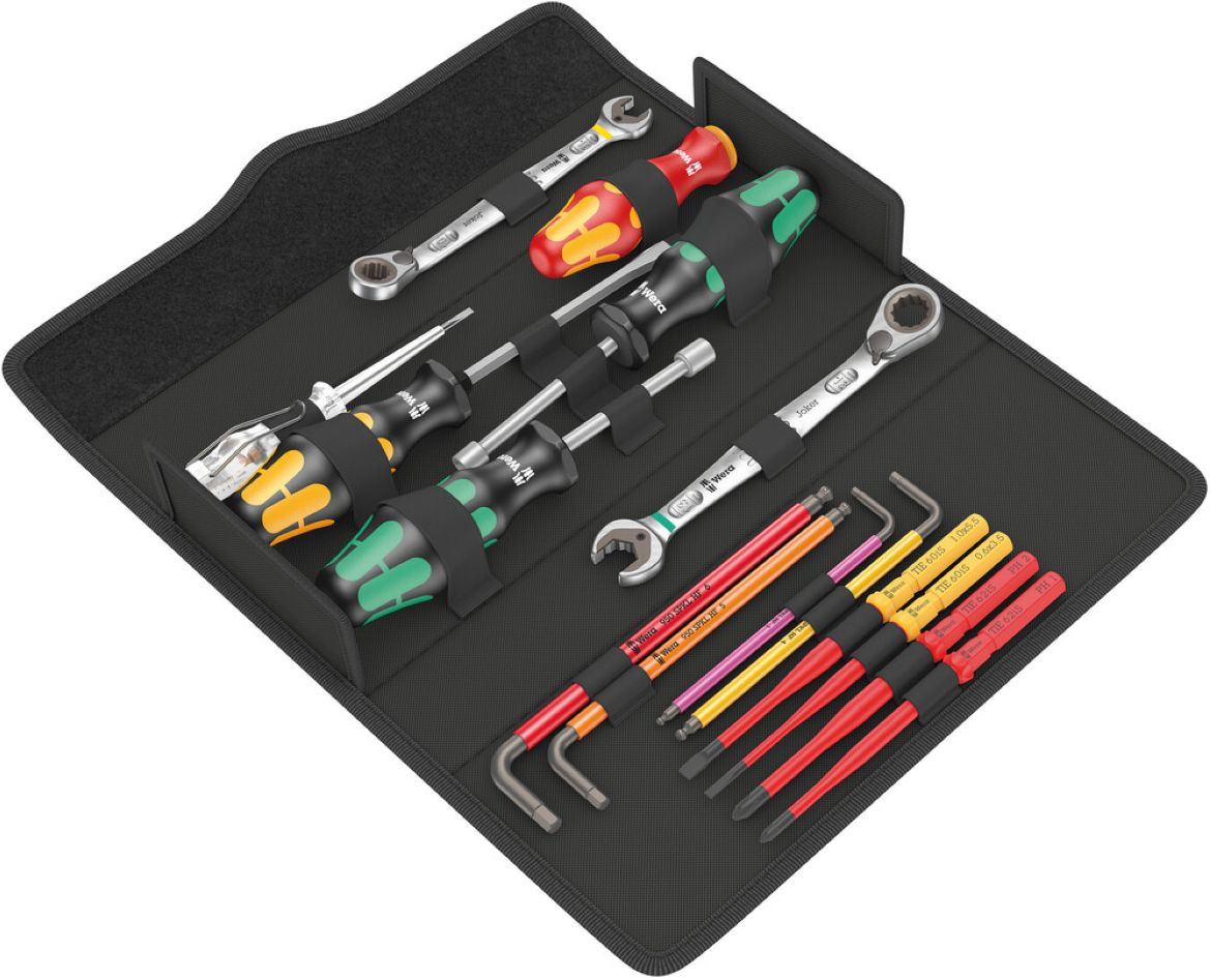 Wera 05136026001 Kraftform Kompakt SH 2 Sanitär/Heizung/Plumbkit, 15-teilig