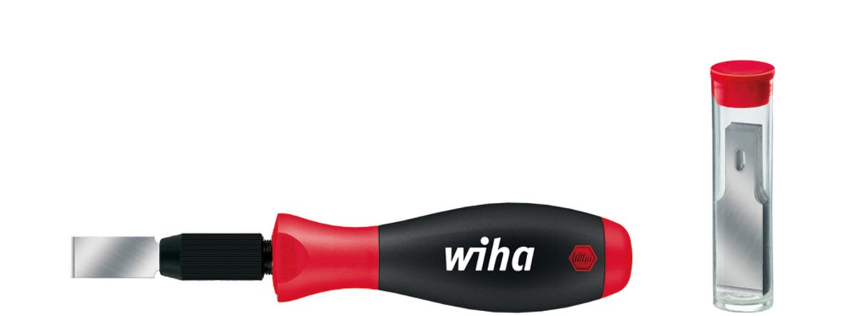 Wiha 26920 Universalschaber Set SoftFinish® 10-tlg. in Blister In Kunststoff-Box.