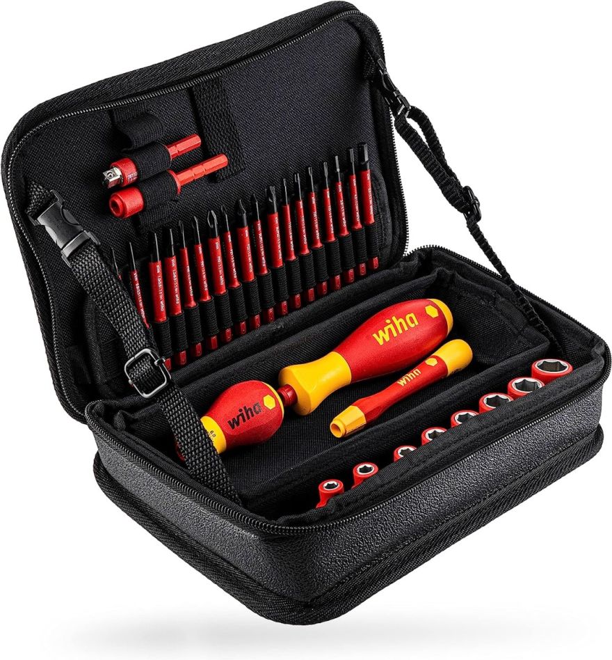 Wiha 43465 Werkzeug Set slimVario electric gemischt 31-tlg. in Funktionstasche