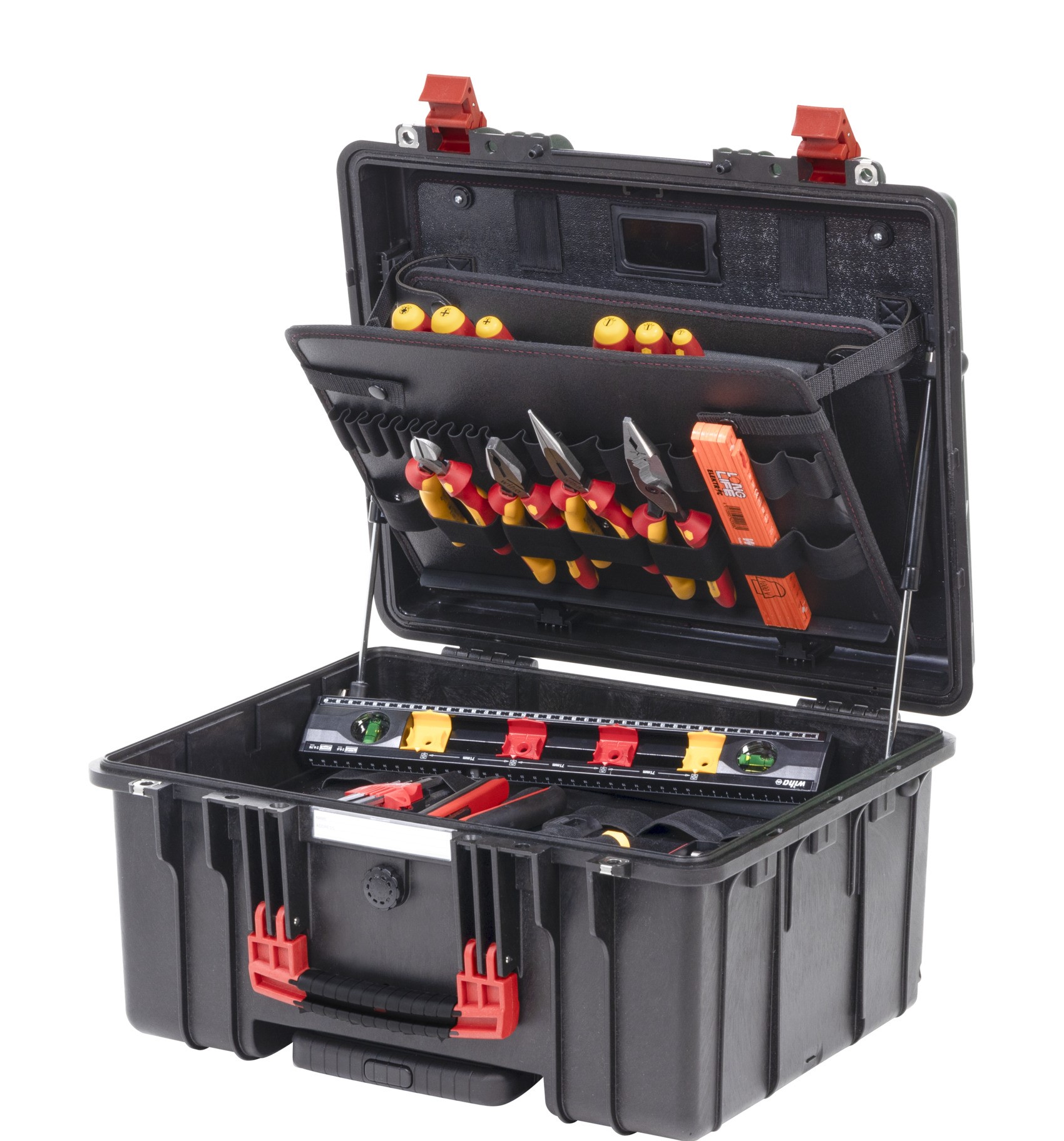 Wiha 45795 Werkzeugkoffer XL 2 Trolley Electric 60 Stück