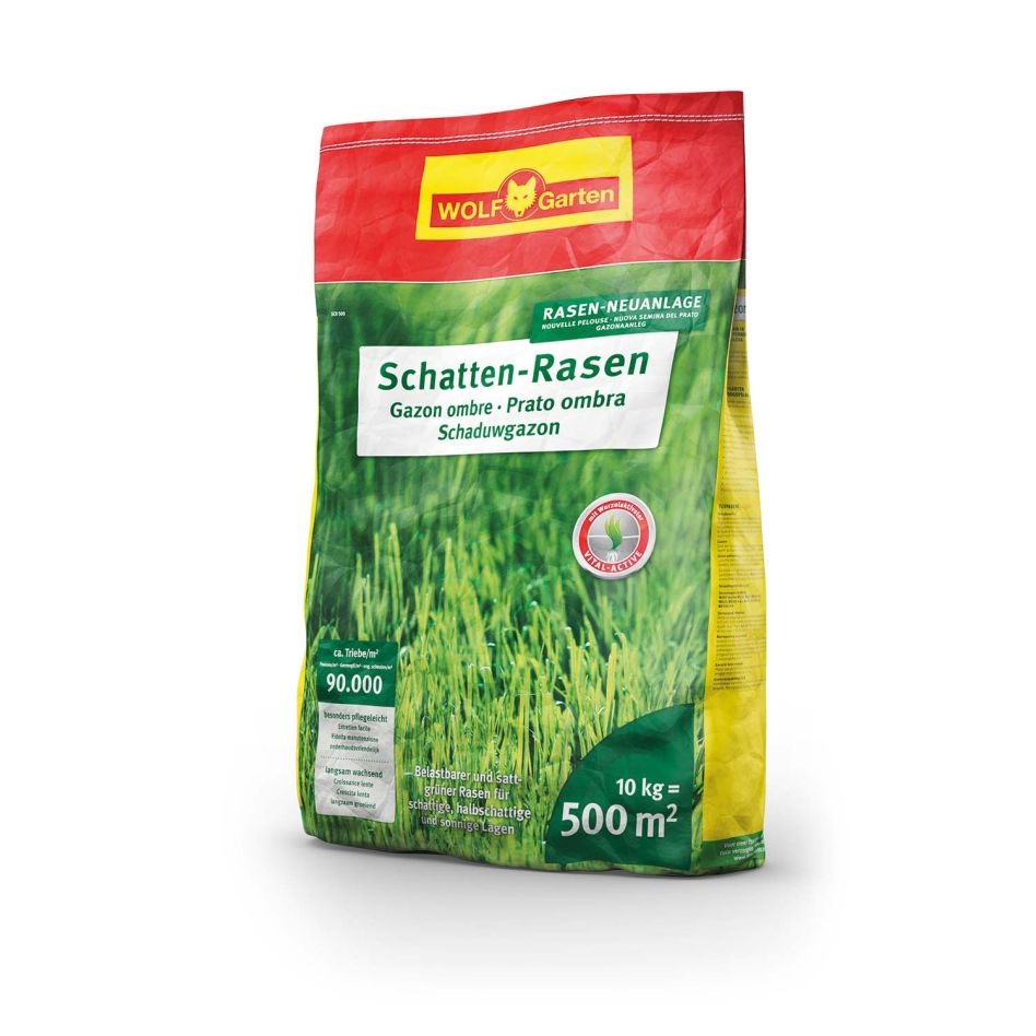 WOLF-Garten 3820070 SCR500 Grassamen für Schatten 10 KG 500m2