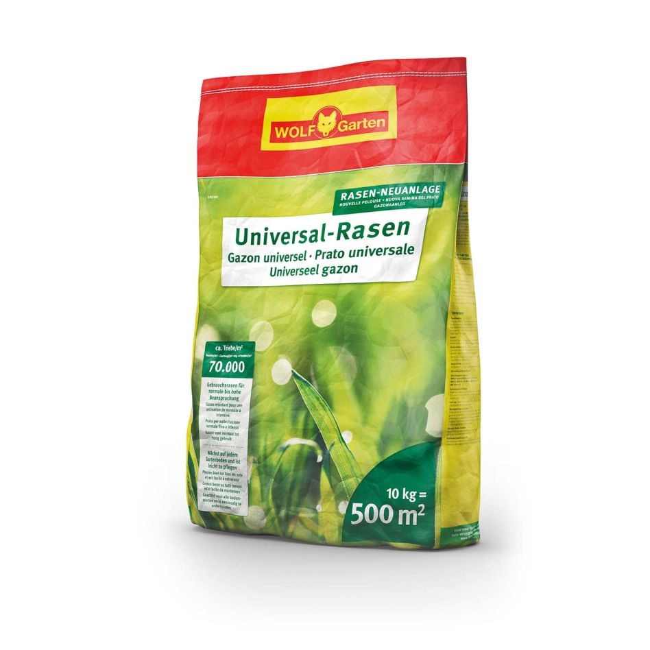 WOLF-Garten 3825070 U-RS500 Grassamen universal 10 KG 500m2