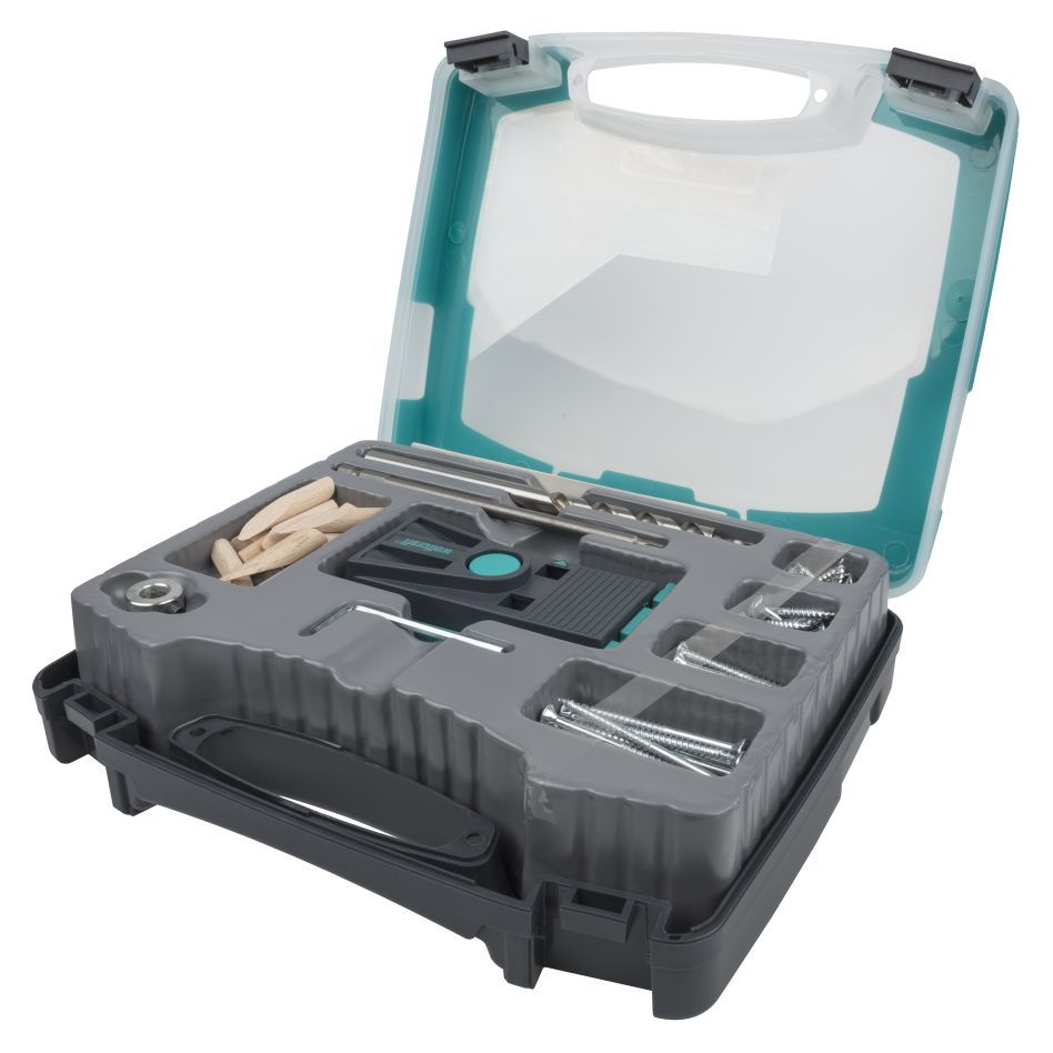 Wolfcraft 4642100 Winkelverbinder-Set TX, 54-tlg.