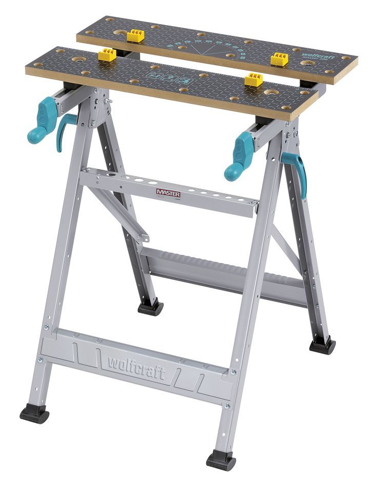Wolfcraft 6177000 Spann- und Arbeitstisch MASTER 200 645 x 450 x 800 mm