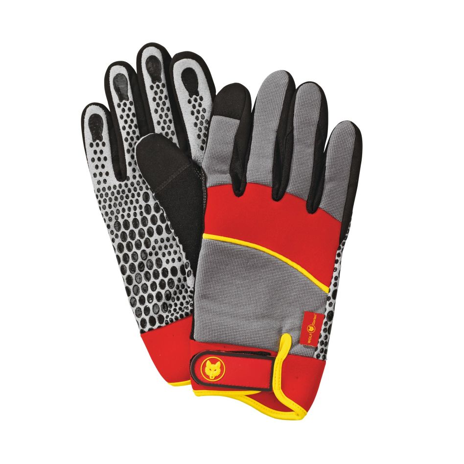 WOLF-Garten 7760002 Maschinenhandschuh Größe 8