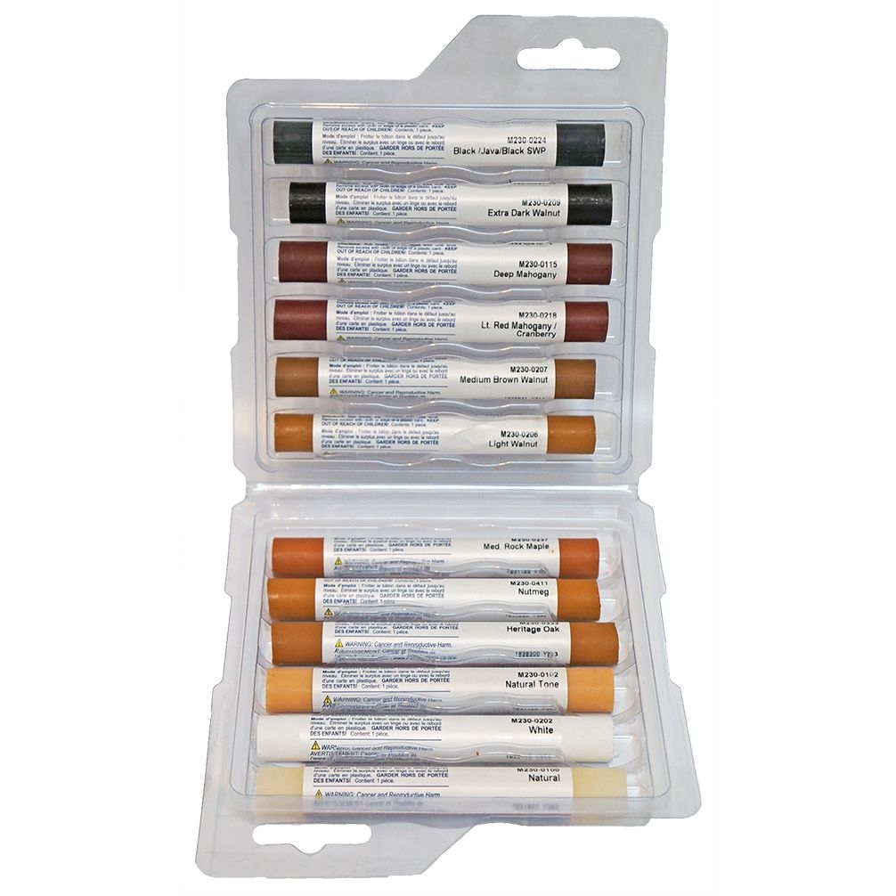 Wood Repair WRE-80000 Holzreparatur-Hartwachs-Kit