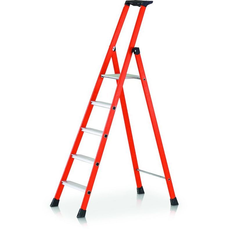 Zarges 40434 EFAmix S - Kst.-Stufen-Stehleiter 6 Stufen
