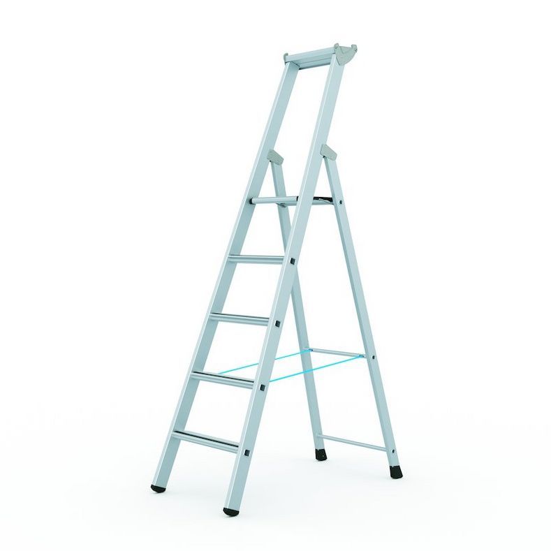 Zarges 41374 Saferstep S - LM-Stufen-Stehleiter 4 Stufen