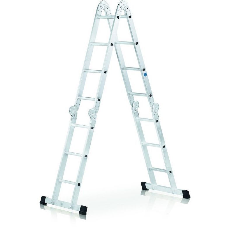 Zarges 42377 Multitec Multifunktionsleiter 4 x 3 Stufen